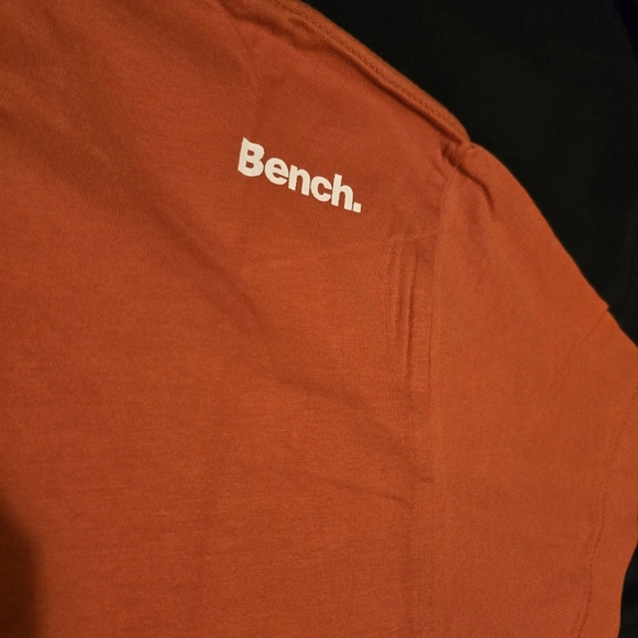 Bench Men's 2 Piece Bundle Short Sleeve Shirts NWT Orange & White Size Medium - Picture 7 of 13